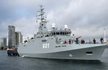 Marynarka Wojenna zaprezentowała okręt ORP "Kormoran"