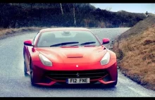 Test potężnego Ferrari F12 w TopGear.