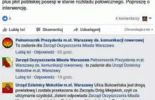 Taka tam wymiana zdań między instytucjami w Warszawie.