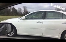 Texting and Driving Crash caught on Camera