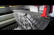 Koleś sobie wydrukował na drukarce 3D model Sokoła Millenium