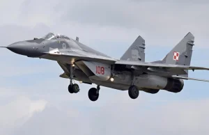 Katastrofa samolotu wojskowego MIG-29!