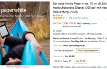 Niemiecki Amazon wysyła Kindle bezpośrednio do Polski. Nareszcie!