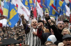 Starcia w Kijowie. Prounijni demonstranci zaatakowali budynki rządu
