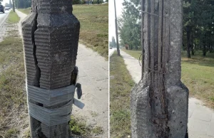 Srebrna taśma dobra na wszystko. W Warszawie kleją nią latarnie