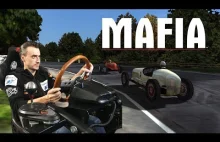 Wyścig w grze Mafia I kontra prawdziwy kierowca.