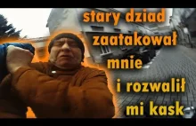 "STARY DZIAD" zaatakował motocyklistę