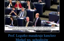 Prof. Legutko masakruje Angele Merkel w parlamencie europejskim