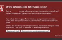 Strona zgłoszona jako dokonująca ataków! | Naprawa komputerów