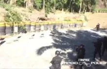 Ryzykowne szkolenie brazylijskich policjantów