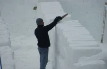 W Zakopanem powstała gigantyczna budowla ze śniegu. Będzie rekord Guinessa?