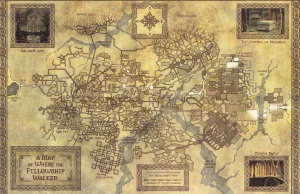 Mapa kopalni Moria