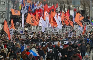 Demonstracja w Moskwie - "Nie będzie wolności - będzie Majdan!"