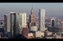 Najpiękniejsza panorama Warszawy - widok z najwyższego wieżowca w Polsce