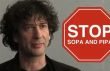 Neil Gaiman oraz inni artyści przeciwko SOPA i PIPA