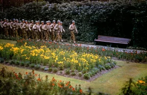Kolorowe zdjęcia z Anglii i Francji - 1944 rok