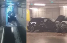 Odurzony kierowca rozbił auto na parkingu. Policję wezwał... jego samochód