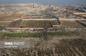 Galeria wysokiej jakości zdjęć z miejsca katastrofy samolotu UIA w Teheranie