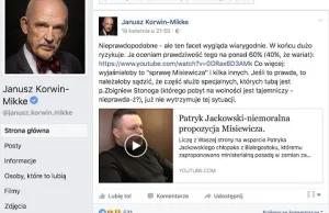 Stonoga dzwoni do JKM'a ws. postu na fb o współpracy ze służbami 21.04.2017r.