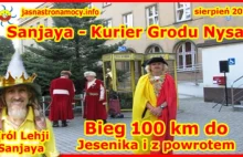 Sanjaya - Kurier Grodu Nysa Bieg 100 km do Jesenika i z powrotem FRAGMENT