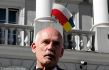 Janusz Korwin-Mikke w Kielcach: 'Chcemy zniszczyć UE od środka'