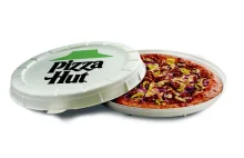 Pizza Hut z bezmięsną kiełbasą w okrągłym pudełku. Pizzera walczy o środowisko?