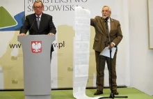 'Minister Szyszko walczy z szatanem'. Absurdalna uroczystość Lasów...