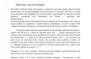 Obce cywilizacje kosmiczne. Jeśli są, dlaczego milczą?