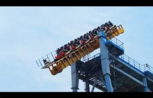 Przedziwna konstrukcja rollercoastera.