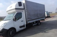 "Międzynarodówka" z nadwagą - Renault Master zważone przez ITD. Wyszło 6,5 tony