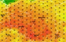 Pogoda w Wielkanoc. Na mapach +24 st. C