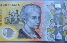 Australia wydrukowała 400 milionów 50 dolarowych banknotów z literówką