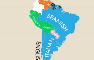 Drugi najpopularniejszy język w każdym kraju