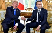 Trump widzi w Macronie lidera Europy.