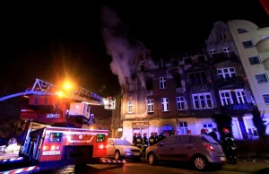 Wrocław: Groźny pożar w centrum. Nie żyją dwie osoby