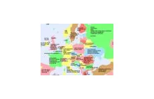 Stereotypowa mapa Europy...