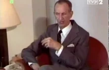 Jan Karski opowiada o stosunku zachodu do holocaustu w czasie II wojny światowej