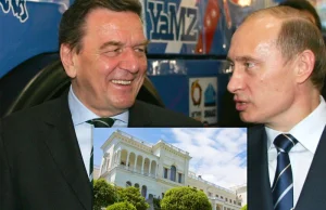 Były kanclerz Niemiec Schröder kupił domek na Krymie 1250m²
