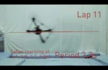 Quadrocoptery uczą się latać po zadanej trajektorii