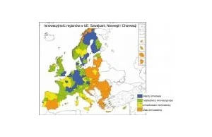 Polska maruderem innowacji. Nasze regiony są wśród najgorszych w Europie