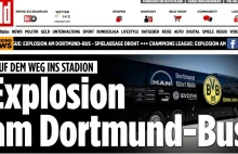 Eksplozja w autobusie Borussi Dortmund. Mecz Ligi Mistrzów odwołany?