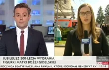 Rocznica wyoranej figurki Matki Boskiej i padłych wołów. Z TVP Info...