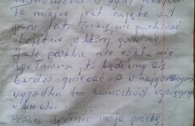 List od sąsiada znaleziony za wycieraczką samochodu…\