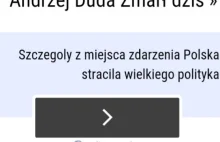Google zablokował reklamy informujące o śmierci Andrzeja Dudy