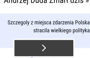 Google zablokował reklamy informujące o śmierci Andrzeja Dudy