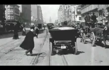 Filmik z 1906 r. pokazujący ulice San Francisco z perspektywy rejestratora jazdy