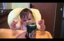 Reakcja dziecka na piwo
