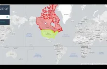 Mapy, które uświadomią wam, że gówno wiecie o Ziemi !