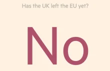 Czy Wielka Brytania opuściła już Unię Europejską?