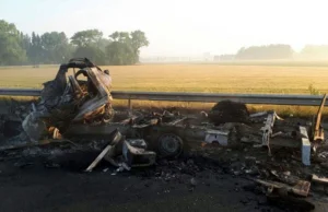 Uchodźcy ustawili blokadę. Zginął kierowca polskiego Renault Master